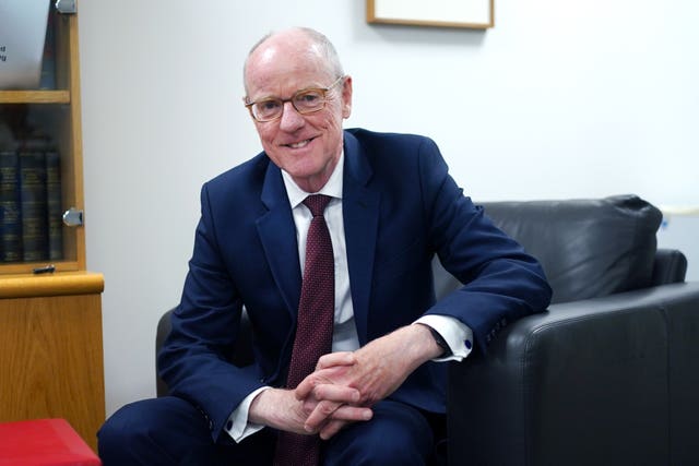 Nick Gibb at the Department for Education in London