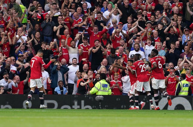 Jesse Lingard and Manchester United celebrate