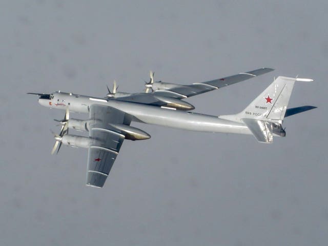 A Tu-142 Bear aircraft