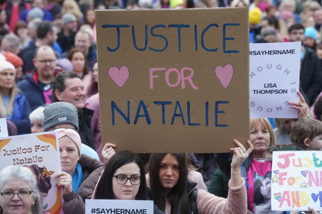 Natalie McNally vigil