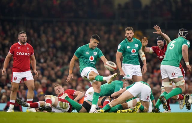 Conor Murray stepped back in for Ireland