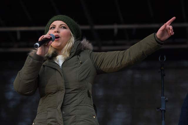The Voice of an Angel star is hoping to open a wellness retreat in Powys (Dominic Lipinski/PA)