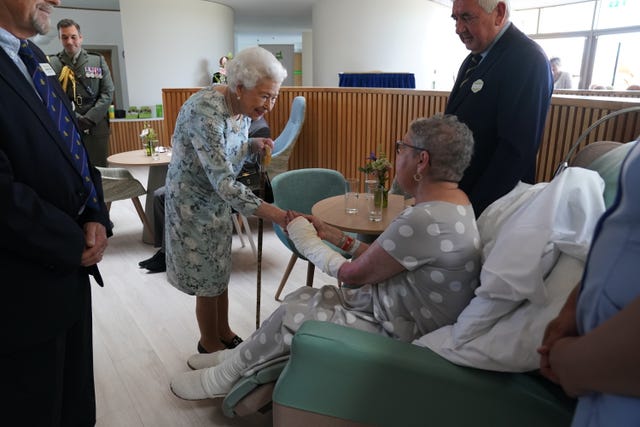 Royal visit to Thames Hospice