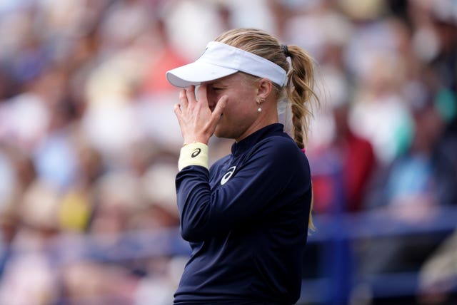 Harriet Dart becomes frustrated 