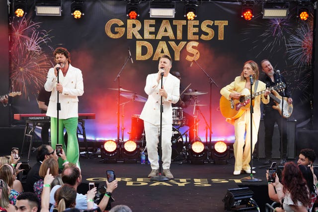 Greatest Days premiere – London