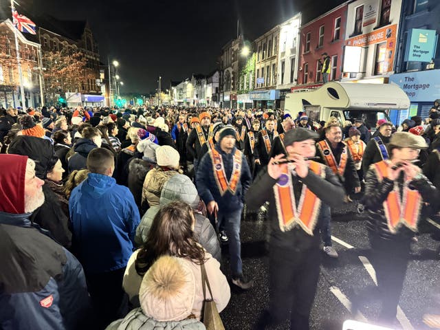 Drumcree Orange Order parade
