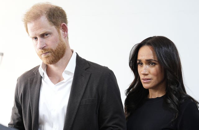 The Duke and Duchess of Sussex visit the World Central Kitchen Food
