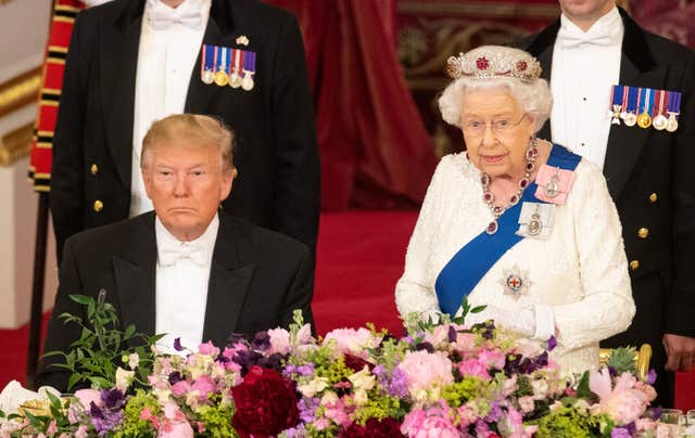 Trump and the Queen