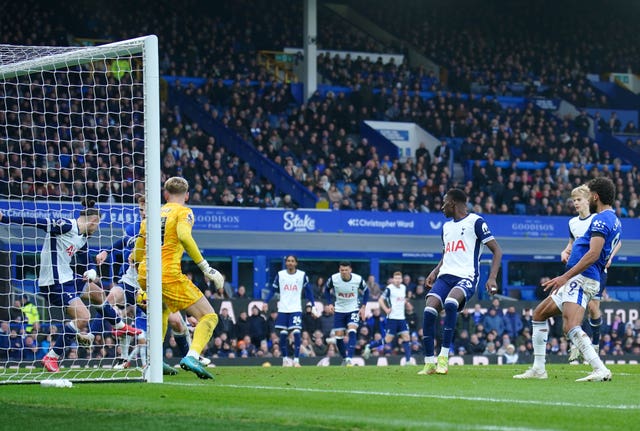 Tottenham’s Archie Gray scores an own goal