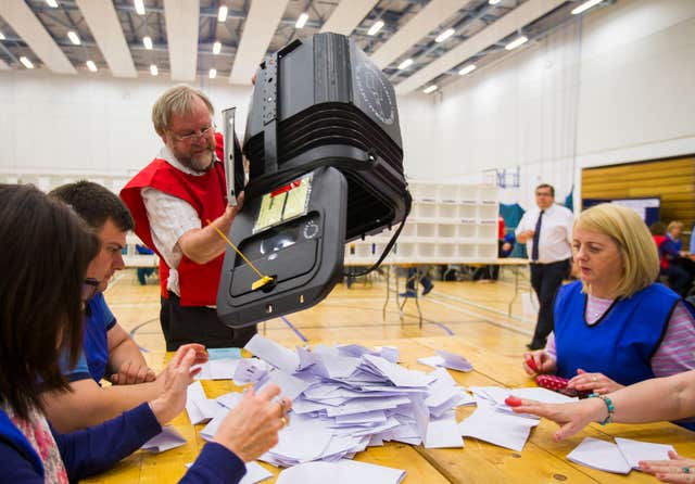 Counting ballots