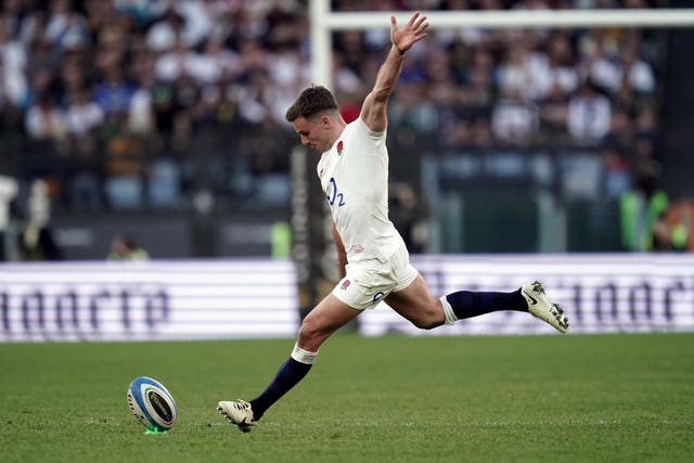 George Ford's place is coming under increasing pressure from Marcus Smith (Adam Davy/PA)