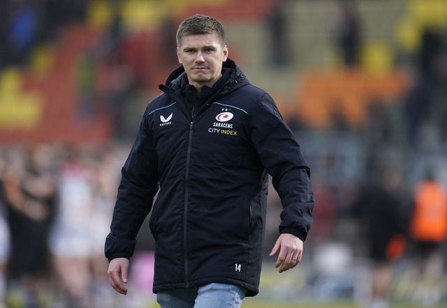 Owen Farrell has only recently returned from ankle problems