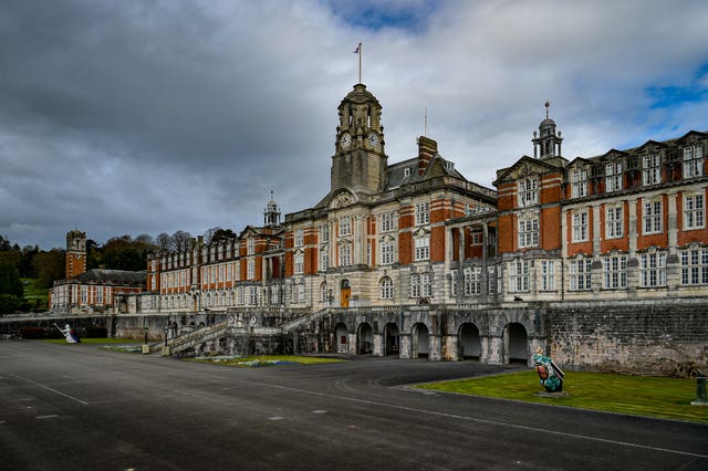 Britannia Royal Naval College in Dartmouth (Ben Birchall/PA)