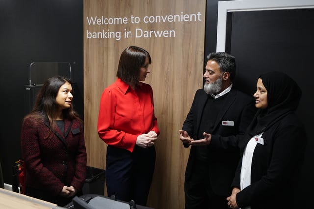 Rachel Reeves visit to Darwen