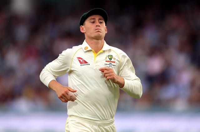 Marnus Labuschagne, pictured, replaced Steve Smith