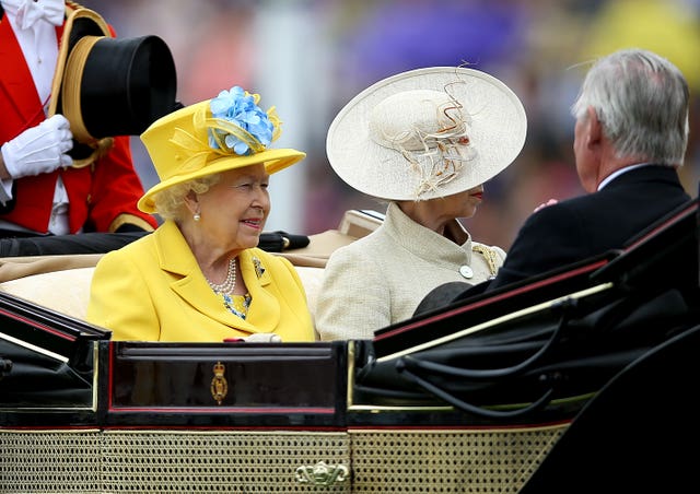 The Queen at Royal Ascot