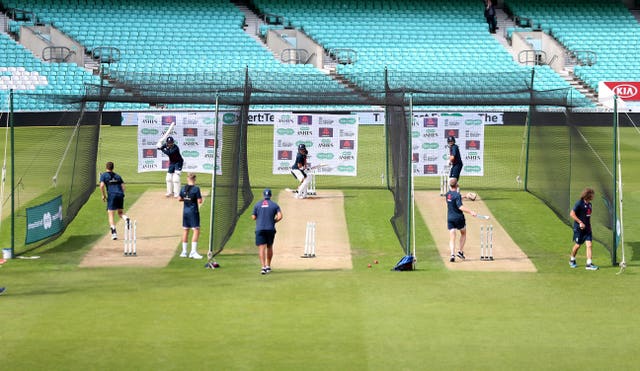 Players must collect their own ball if they bowl in an empty net (Steven Paston/PA)