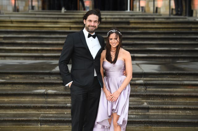 Jamie Jewitt and Camilla Thurlow