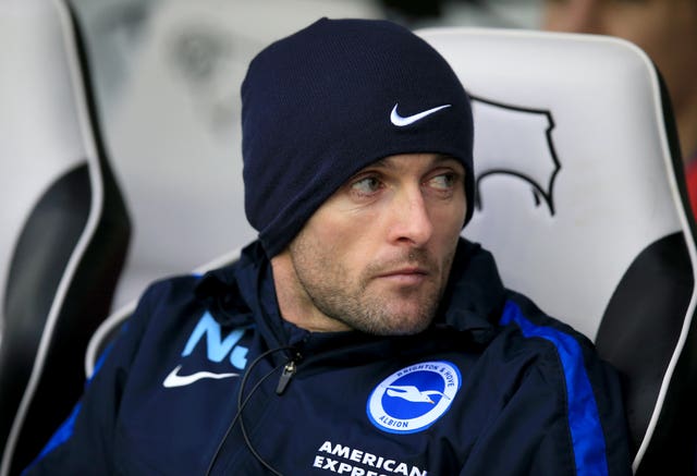 Luton manager Nathan Jones previously worked as a coach at Brighton