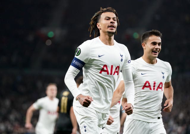 Dele Alli (left) could be swapping the Tottenham Hotspur Stadium for Goodison Park.