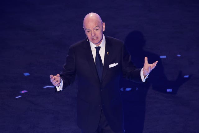 FIFA president Gianni Infantino