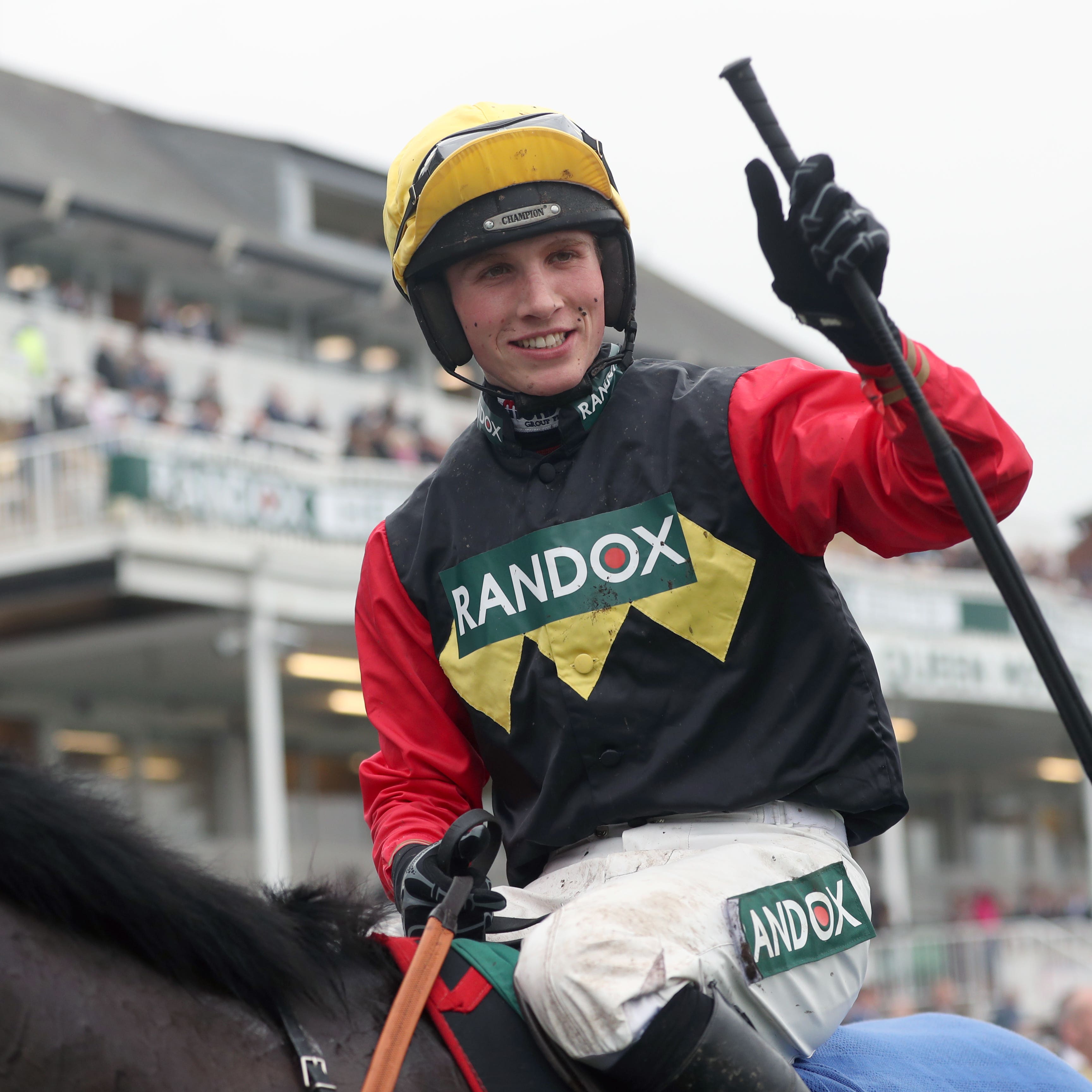 Harry Cobden is one of the rising stars of the weighing room