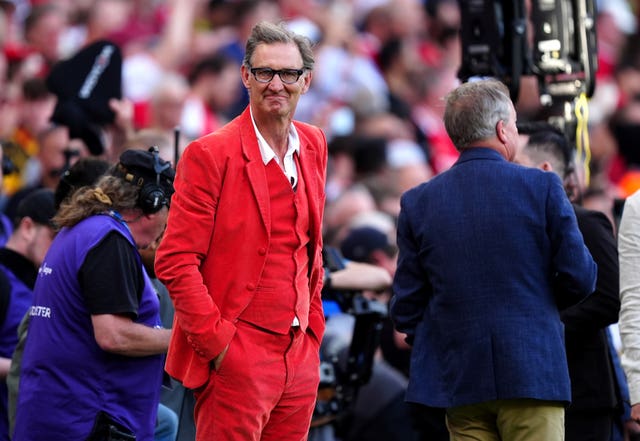 Tony Adams at an Arsenal v Everton match