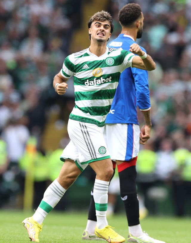 Celtic’s Jota will hope to make an impression on the Champions League stage