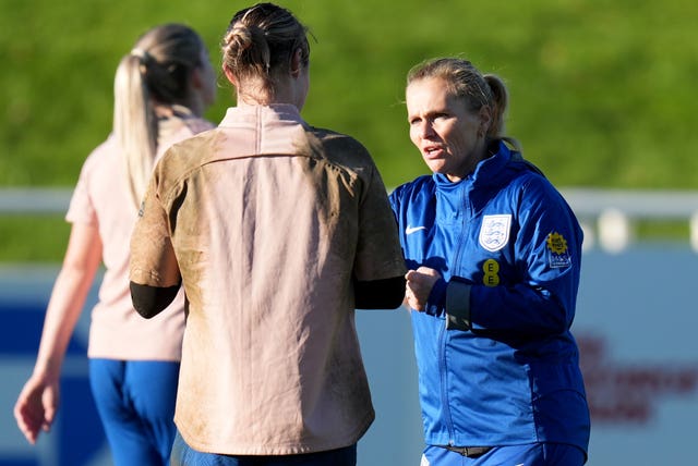 England women boss Sarina Wiegman coaching 