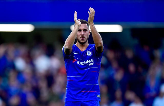 Eden Hazard was influential as Chelsea beat Arsenal, before the playmaker insisted he was staying - for now