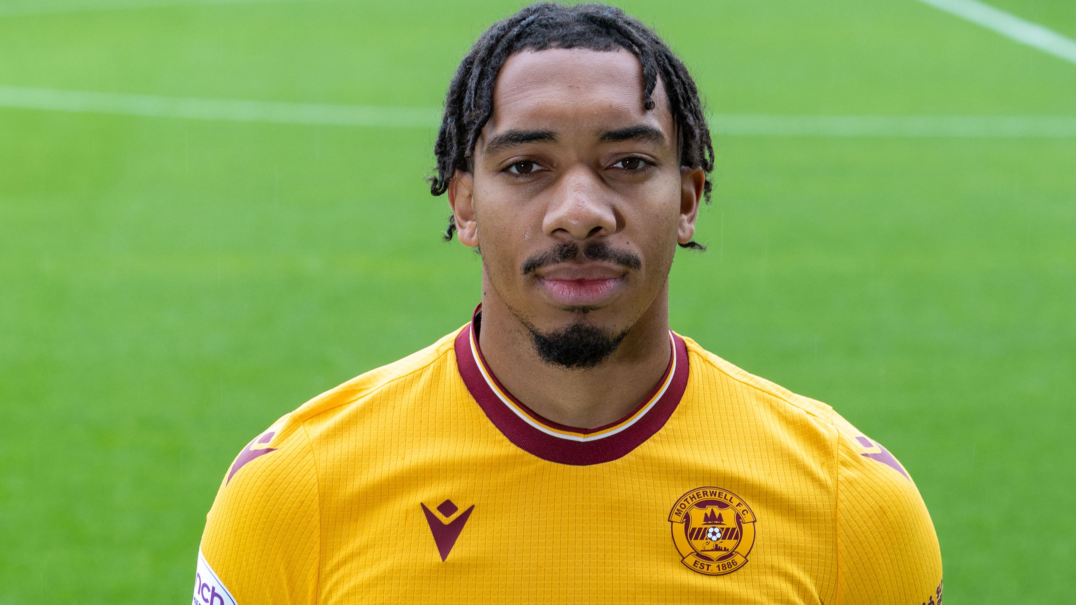 Motherwell’s Theo Bair (Jeff Holmes/PA)