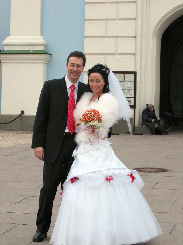 Barry Pring and his wife