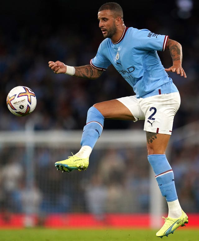 Kyle Walker has been forced out of the game through injury