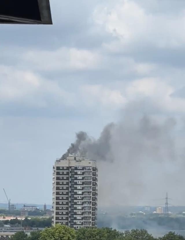 Woolwich tower block fire