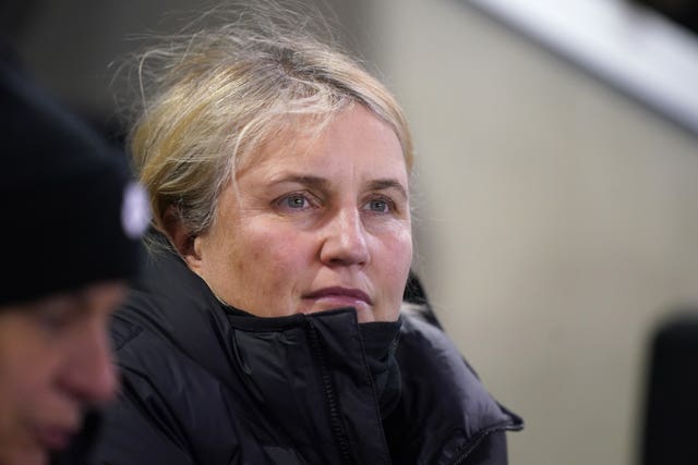 Chelsea manager Emma Hayes (Bradley Collyer/PA)