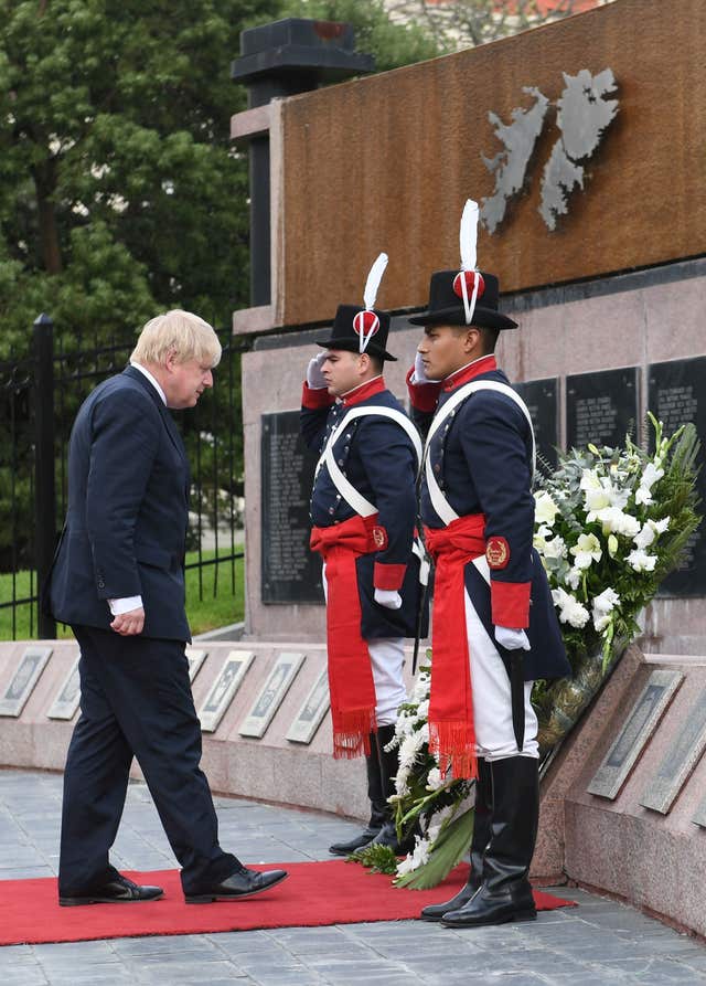 Boris Johnson Latin America tour