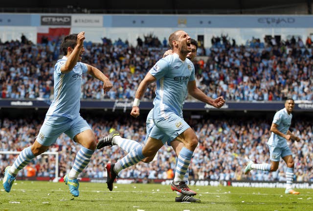 Pablo Zabaleta put City ahead in the first half