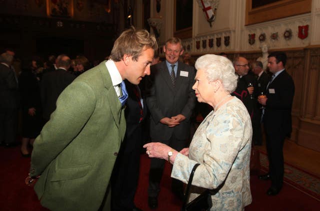 Ben Fogle and the Queen