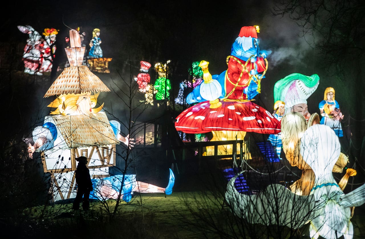 In Pictures: Winter wonderland illuminates Yorkshire nights  Express & Star