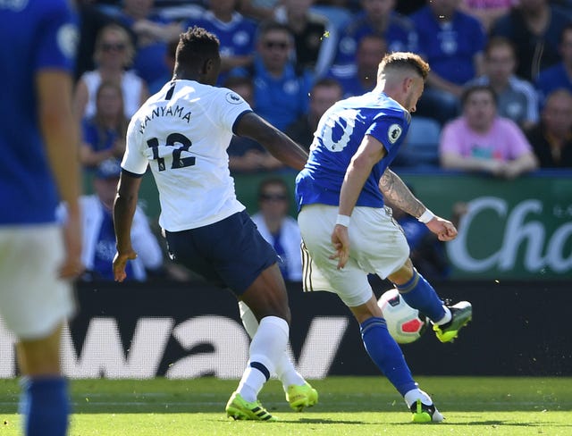 James Maddison netted Leicester's late winner in a game where VAR took centre stage