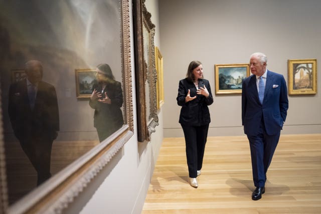 Royal visit to Turner & Constable: Rivals and Originals exhibition