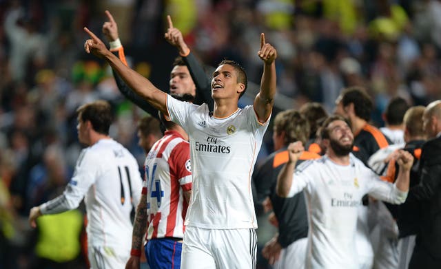 Real Madrid’s Raphael Varane is wanted by Manchester United (Andrew Matthews/Empics)