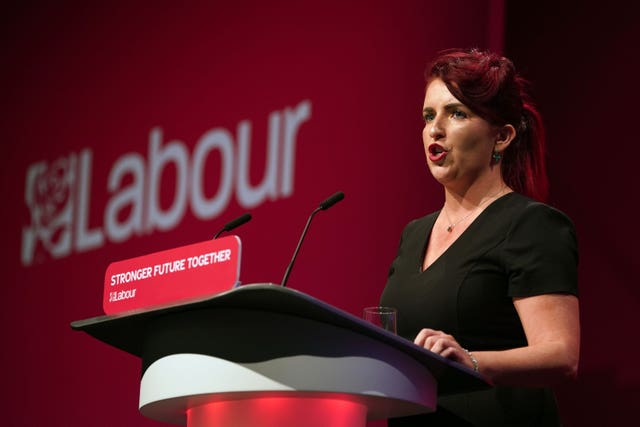 Shadow transport secretary Louise Haigh