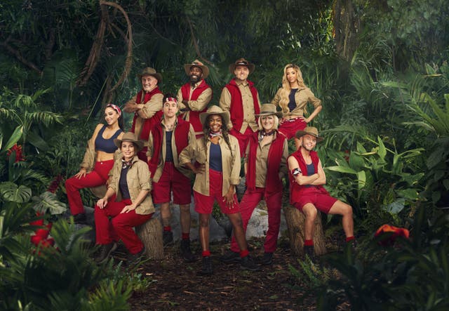 The I'm A Celebrity stars in their jungle gear