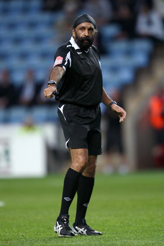 Singh Gill's father Jarnail Singh refereed in the EFL for six years between 2004 and 2010