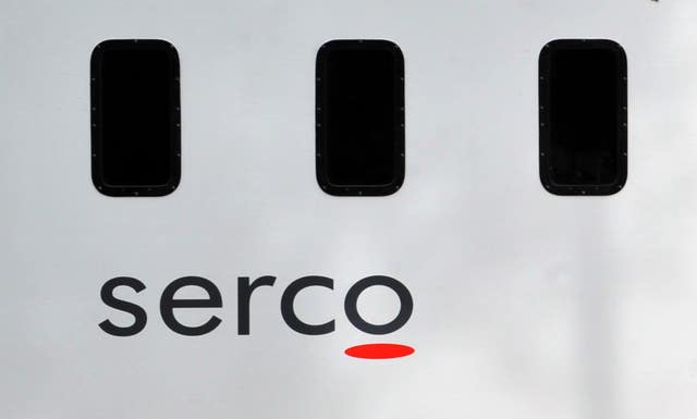 A Serco prison van