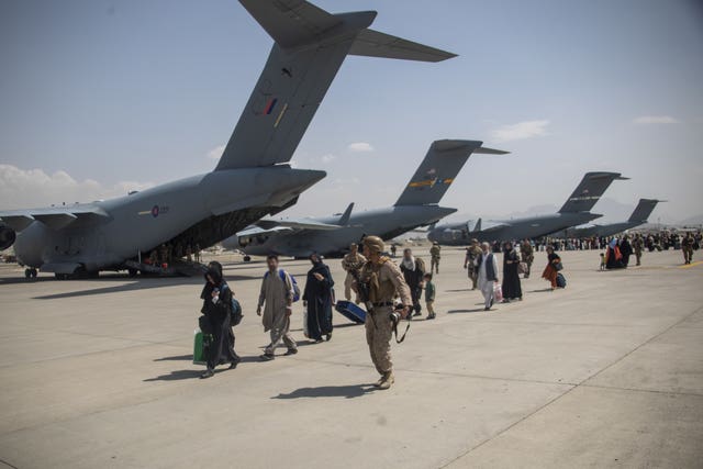 File Image blurred at source of UK troops in Afghanistan (LPhot Ben Shread/MoD/PA)