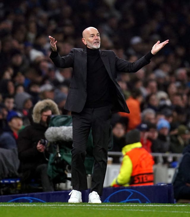 AC Milan boss Stefano Pioli is looking for 