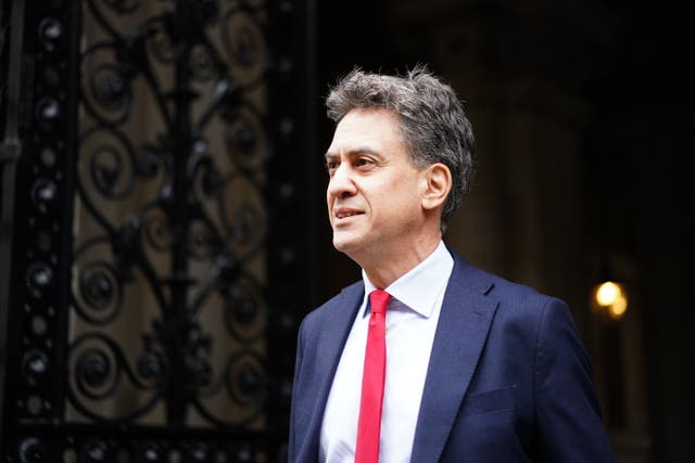 Ed Miliband in Downing Street