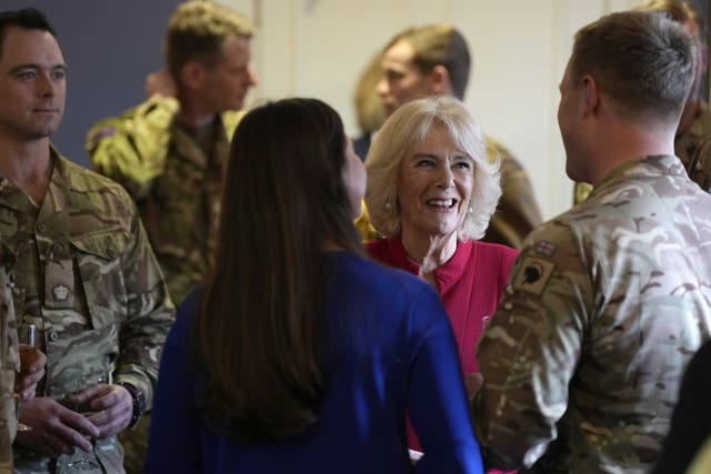 Royal visit to Lille Barracks